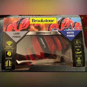 Brookstone Red Amphibious Water Power Toy